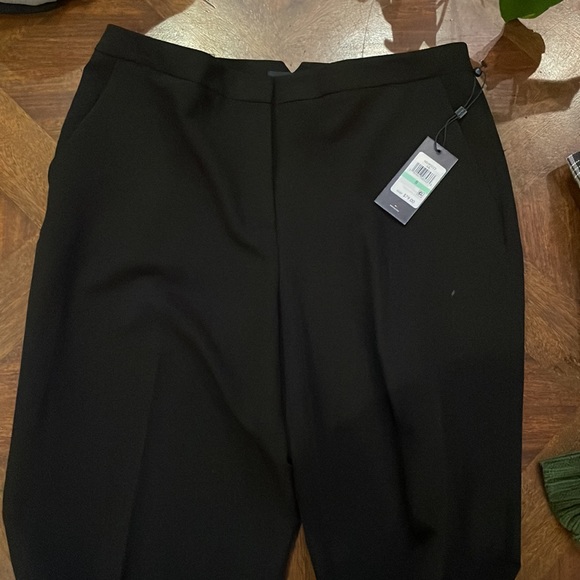 Tommy Hilfiger Fairfield trouser size 8 Black dress pant NWT - Picture 2 of 6